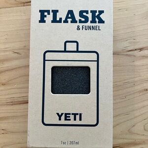 YETI Black Flask with Funnel
